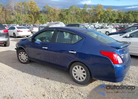 2018 Nissan Versa 1.6 Sv из США, поврежденный, VIN 3N1CN7AP7JL800661